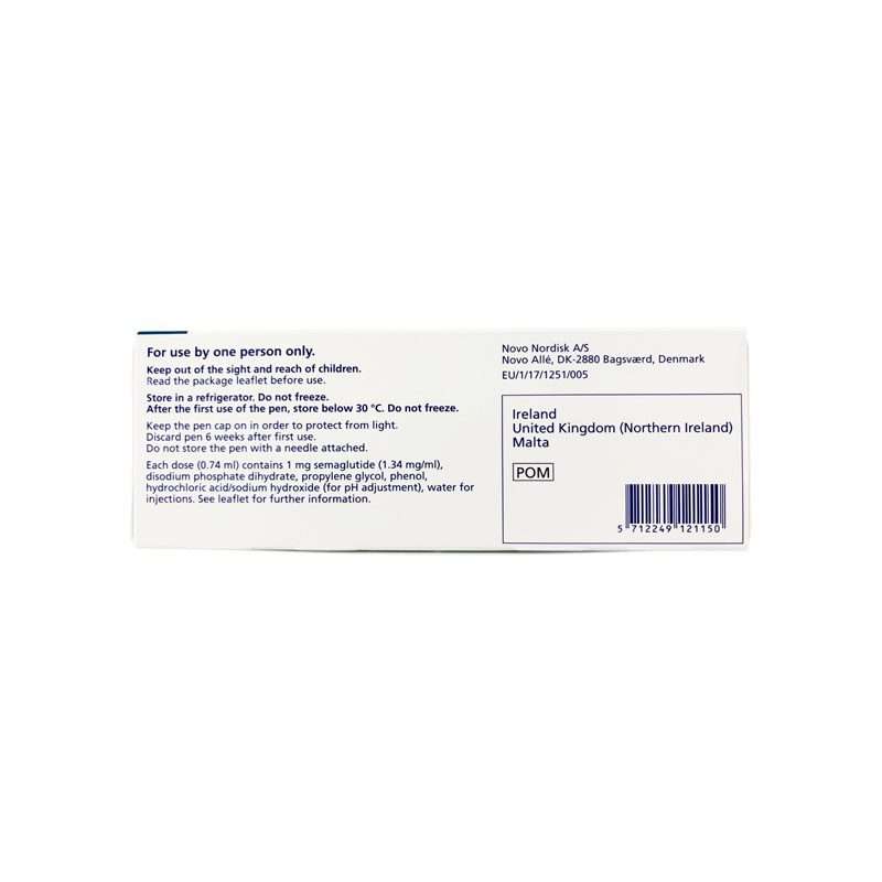OZEMPIC® 1mg (International English) 3 OZEMPIC® 1mg (International English) - Image 3